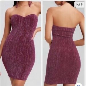 Brand new Size M - Lulus Sparkle Bodycon Dress